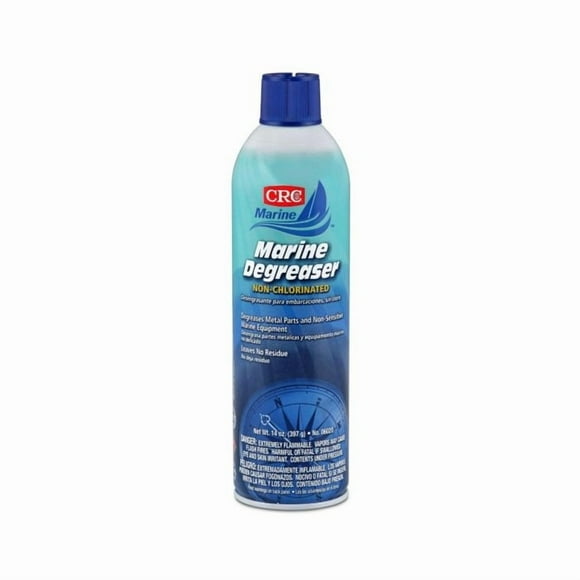 CRC Industries Degreaser 06020 Marine; Single; 20 Ounce Aerosol Can; Non Chlorinated