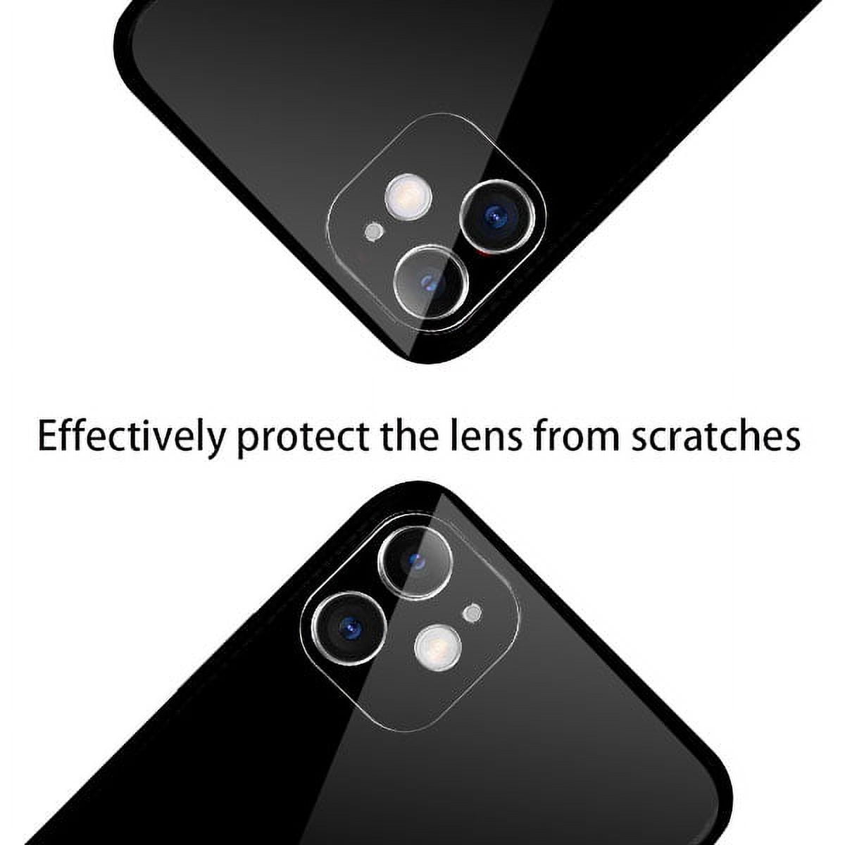 Black” Coque iPhone 11 Normal Galvanisé avec LENS PROTECTOR