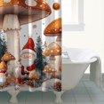 thumbnail image 4 of Merry Christmas Bath Curtain,Gnomes Short Shower Curtains Standard Bathroom Curtains for Home Bathroom Decor Christmas (72x72in), 4 of 5