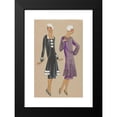 thumbnail image 2 of Anonymous 13x18 Black Modern Framed Museum Art Print Titled - Creation Anna, Creation Philippe and Gaston (1926), 2 of 5