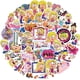 thumbnail image 2 of Paquete de pegatinas Lizzies Mcguires Anime, vinilo impermeable, 55 unidades, 2 of 2
