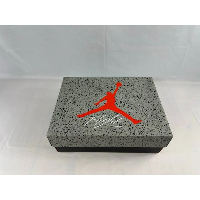 *BOX ONLY* N I-K-E A i r-Jor-dan 4 Retro Bred Reimagined Black FV5029-006 Size 12