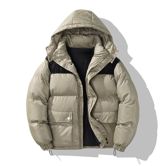 LOVZFMLL Vestes pour Hommes Mode à Capuche Zippée Manteau Décontracté Sans Manches Manteau/veste Décontracté à Capuche