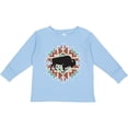 thumbnail image 3 of Inktastic Buffalo Cute Western Pattern Boys or Girls Long Sleeve Toddler T-Shirt, 3 of 5