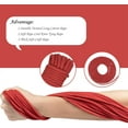 thumbnail image 3 of Tutuviw Soft Twisted Cotton Rope,Multi-Purpose Silky Feel Nylon Twisted Braided Rope,Soft Cotton Rope,Durable Thick Rope for DIY Crafts,Cargo Tie-Downs,Camping,Swings (10 Meter, Red), 3 of 8