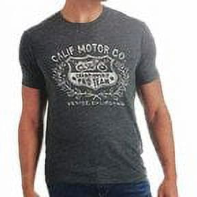 Lucky Brand Mens Tee ( Gray, Medium)