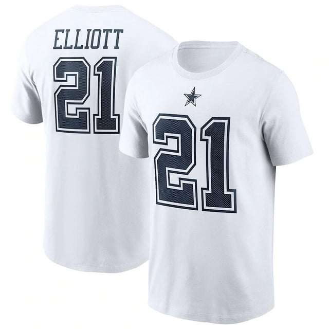 T-shirt de Sport Extérieur pour Homme à Manches Courtes NFL Football en Denim