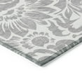 thumbnail image 4 of Addison Rugs Chantille Indoor/Outdoor Transitional Floral Gray Washable Rectangle Rug, 5' x 7'6", 4 of 6
