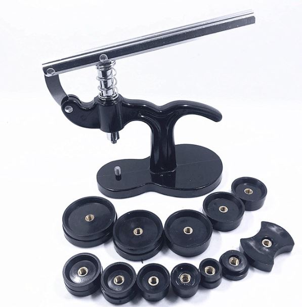 DW Watchmaker Tool Watch Press Set Back Case Closer Crystal Glass