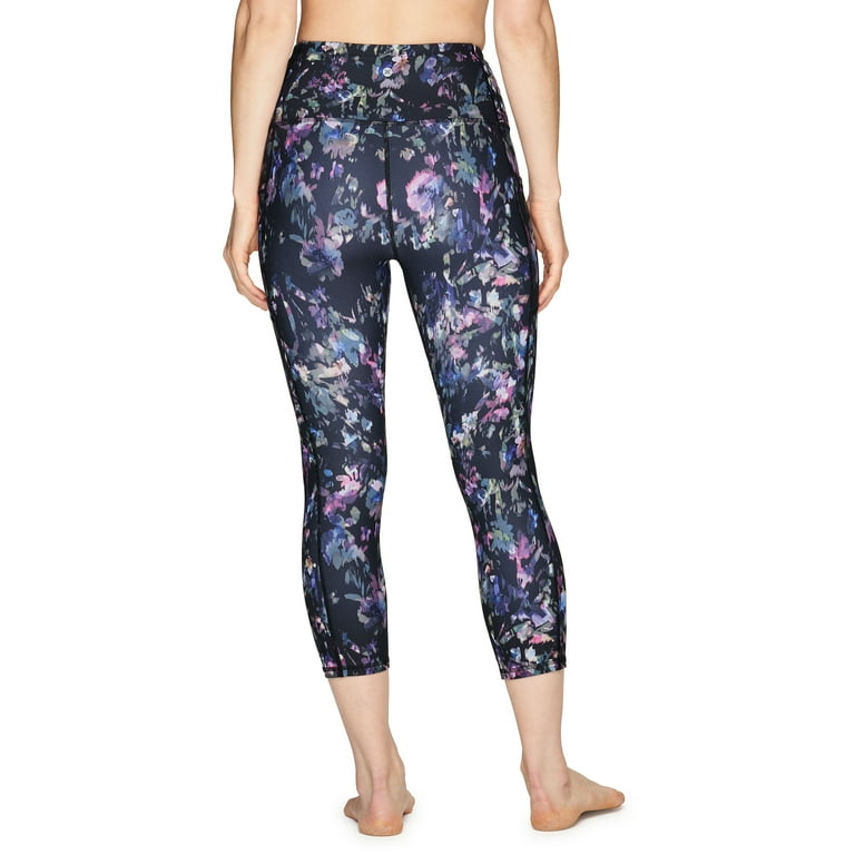 RBX Active Women's Moody Florals Buttery Soft Yoga Legging With Pockets