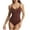 Coffee, variant on Herrnalise Firm Tummy Compression Bodysuit Shaper with Butt Lifter Women's Abdomen Closing OpenHip Lifting Sling Underwear One-Piece Body Shaping Clothes Beige