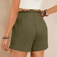 thumbnail image 3 of fatyb 4 Pack Casual Shorts for Women High Waist Wide Leg Shorts Drawstring Plain Lightweight Beach Shorts, 3 of 6