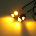 thumbnail image 2 of 2 Pieces Tiny Amber LED Car Motorcross Turn Signals Indicators License Bulb, 2 of 11