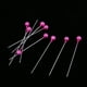 thumbnail image 3 of 100 piezas de alfileres de cabeza, alfileres de perla, alfileres de cabeza de imitación, alfiler de costura Rosa, 3 of 9