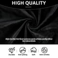 thumbnail image 3 of Jokapy Stretch Velvet Rectangle Ottoman Bench Cover Soft Footstool Slipcover, Black, 3 of 10
