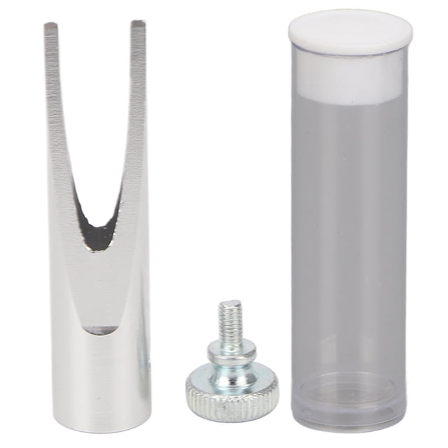 Herramienta para afilar lápices de cejas con tornillo de ajuste de fijación firme, herramienta para afilar lápices de cejas con forma de pico de pato, color plateado