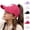 Style2-Hot Pink sun hats for kids, variant on Mceream Kids Sun Hat for Girls Boys Cute Cotton Wide Brim Bucket Hat Adjustable Sun Protection Toddler Summer Beach Hats Cotton Cute Rabbit Ears Cap Outdoor