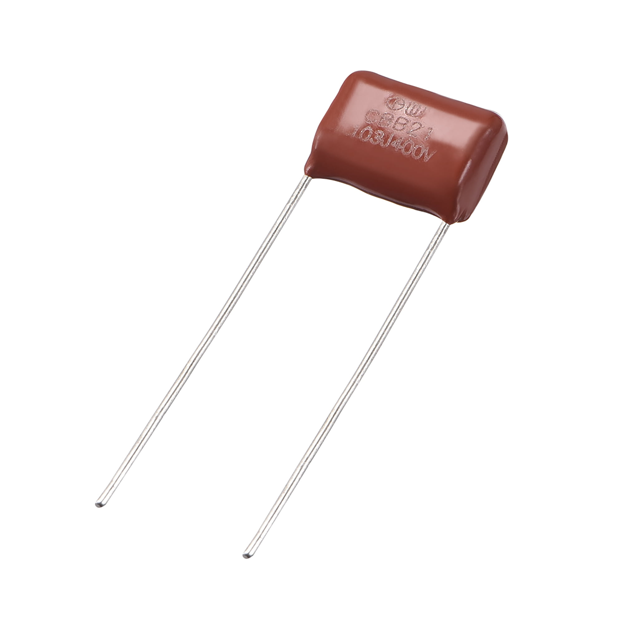 uxcell CBB21 Metallized Polypropylene Film Capacitors 400V 0.22uF for Electric Circuits Energy Saving Lamps Pack of 10