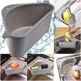 thumbnail image 5 of 2 Pcs Panier Passoire d'Évier, 10 Pouces X 5.5 Pouces Triangle Panier Passoire d'Évier de Cuisine, Panier Passoire d'Angle pour Évier Passoire Alimentaire Ou Support de Rangement, 5 of 5