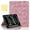 Pink, variant on Dteck for iPad Mini 7 Case (A17 Pro) 2024, iPad Mini 6 Case 2021, iPad Mini 7th/6th Case 8.3 Inch Cover, Smart Magnetic PU Leather Folio Stand with Pencil Holder and Multi-Viewing Angles Case, Black