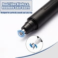thumbnail image 4 of Recortadora de pelo nasal SYAWS Pantalla LED recargable por USB plateada, 4 of 7