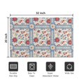 thumbnail image 4 of Pioneer Flower Floral Print Pattern Door Rugs,Washable Non Slip Door Mats Indoor,Decorative Door Mats,Entry Mat Indoor for Entrance,Bedroom,Kitchen,Bathroom,20"x32", 4 of 4