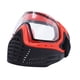 thumbnail image 4 of Máscara de esgrima Equipo de protección facial Correa ajustable profesional universal Rojo Negro, 4 of 9