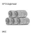 thumbnail image 2 of serony 1/2/3 5 Pieces Mops Replacement Head Floor Cleaning Self-adhesive Cloth Microfiber Self-wring Rag Accessory Household Bathroom 33x12 1 Pc, 2 of 6