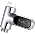 thumbnail image 1 of Shower Thermometer,LED Digital Shower Temperature Display, Fahrenheit Display,360 Rotating Screen, 1 of 5