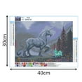 thumbnail image 2 of Yeacher DIY 5D Diamond Painting Beautiful Pattern Full Crystal Diamond Embroidery Wall Decor, 2 of 8