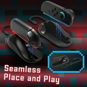 Fosmon Nintendo Switch 2 Mouse Grip for Joycons, Ergonomic Gaming Mouse Grip for Switch 2 Joy Con, Switch 2 Mouse Grip Gaming Controller, Black