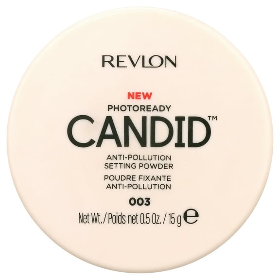 Revlon PhotoReady Candid Anti-Pollution Setting Powder, Paraben Free, 003, 0.5 oz