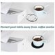 thumbnail image 5 of Silicone Coasters For Drinks, 6pcs Deep Groove Coasters With Metal Holder For Cold Hot Drinks At Home Office (black)-mxbc, 5 of 5