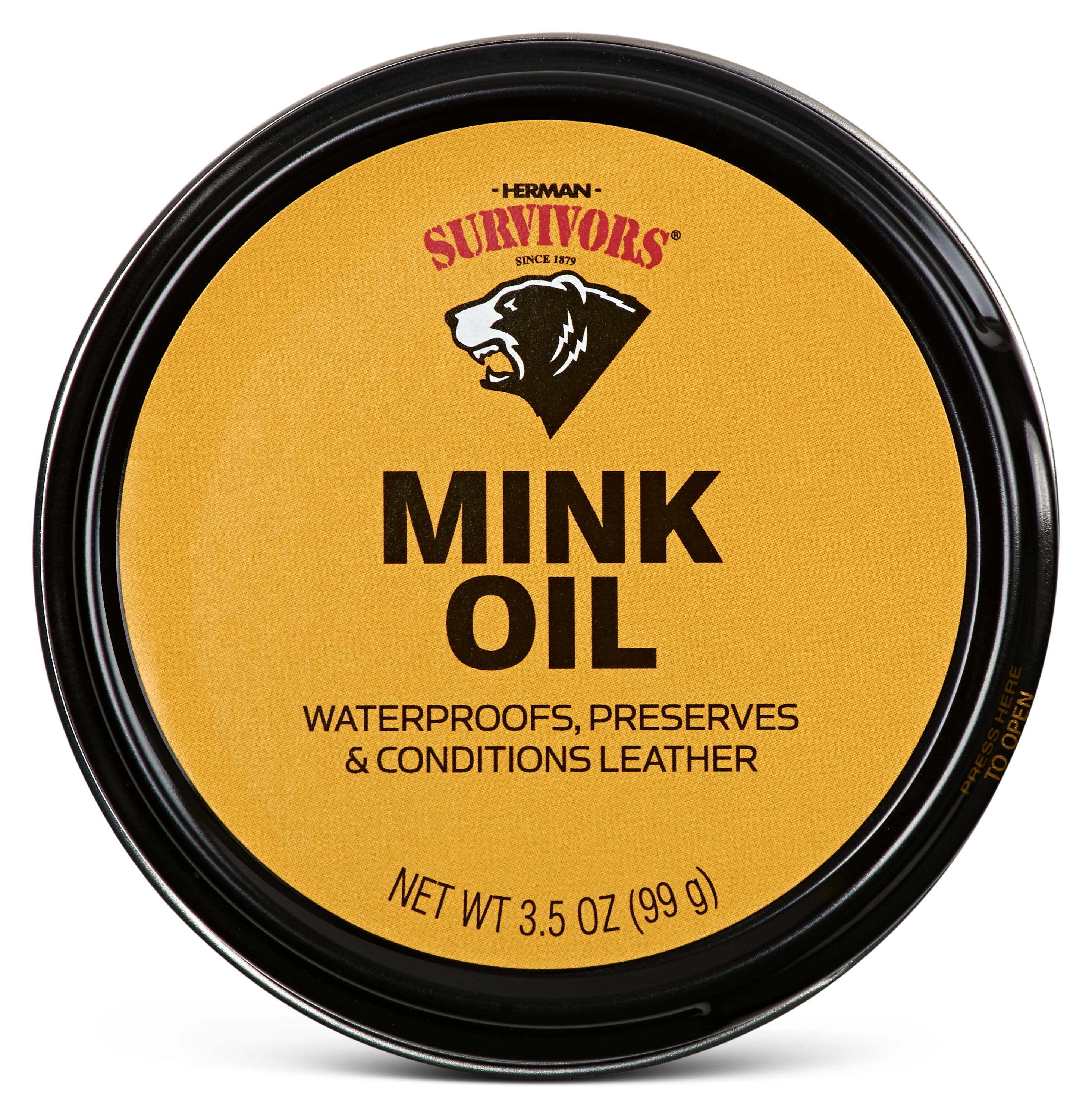 Herman Survivors Mink Oil 3.5 oz 