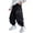 Black, variant on Boys Cargo Jogger Pants Casual Streetwear Hop Style Tapered Sweatpants for Youth Kids Comfortable Athletic 4-5 Years