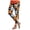 Yellow, variant on COMVALUE Halloween Leggings for Women High Waist Printed Yoga Pants Holiday Tights Costume Plus Size Red Size XXL