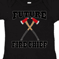 thumbnail image 4 of Inktastic Future Fire Chief Firefighter Boys or Girls Baby Bodysuit, 4 of 5