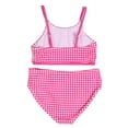 thumbnail image 2 of Just Love Girls Two Piece Bathing Suits Swimwear for Girl 86694-10413-7-8 (Fuchsia - Gingham, 10-12 Years), 2 of 2