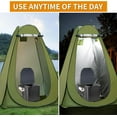 thumbnail image 5 of Portable Toilet Kit with Pop-Up Privacy Tent, 5 of 6