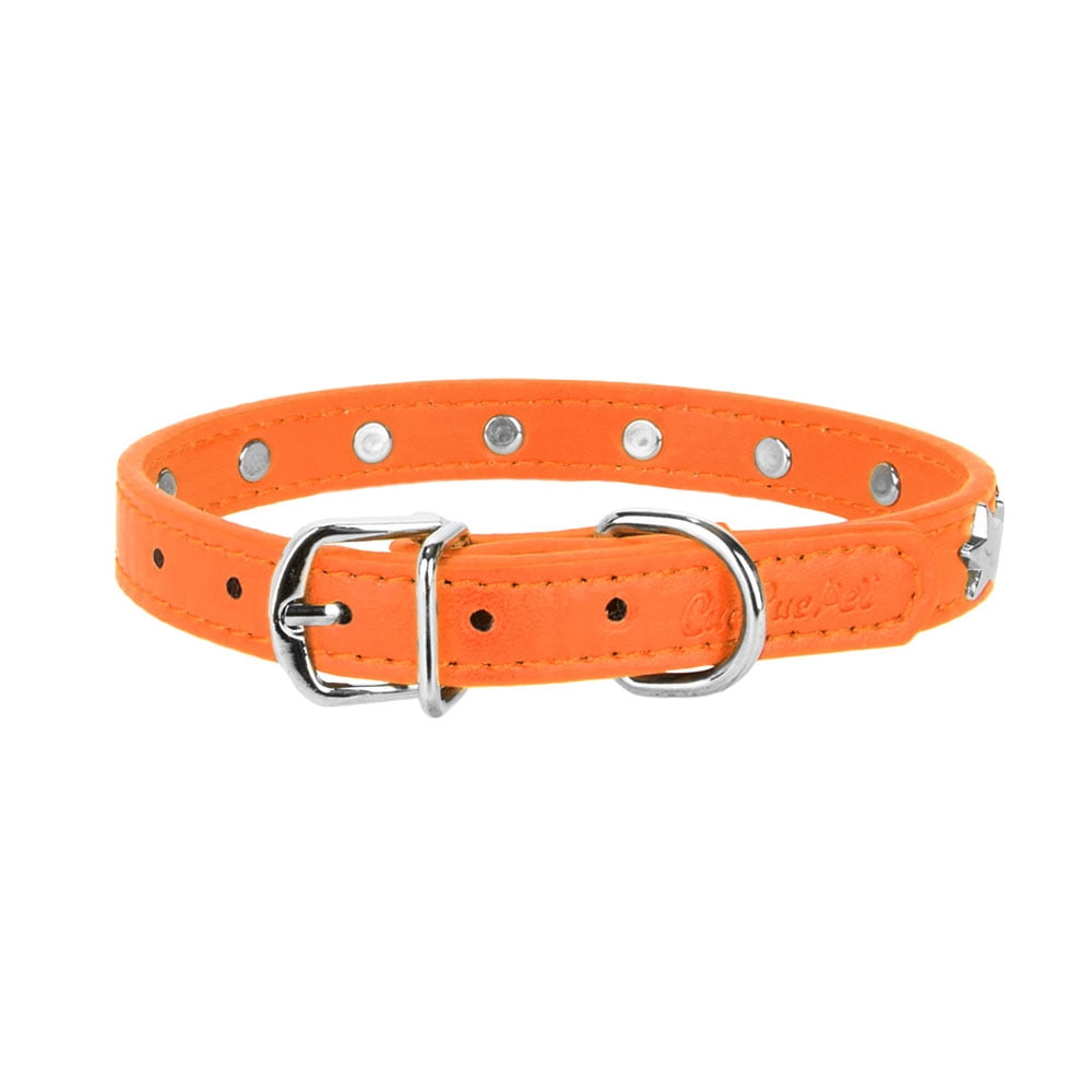 CUECUEPET Adjustable Dog Collar with Embellished Star Bling Charms [Multiple Sizes]