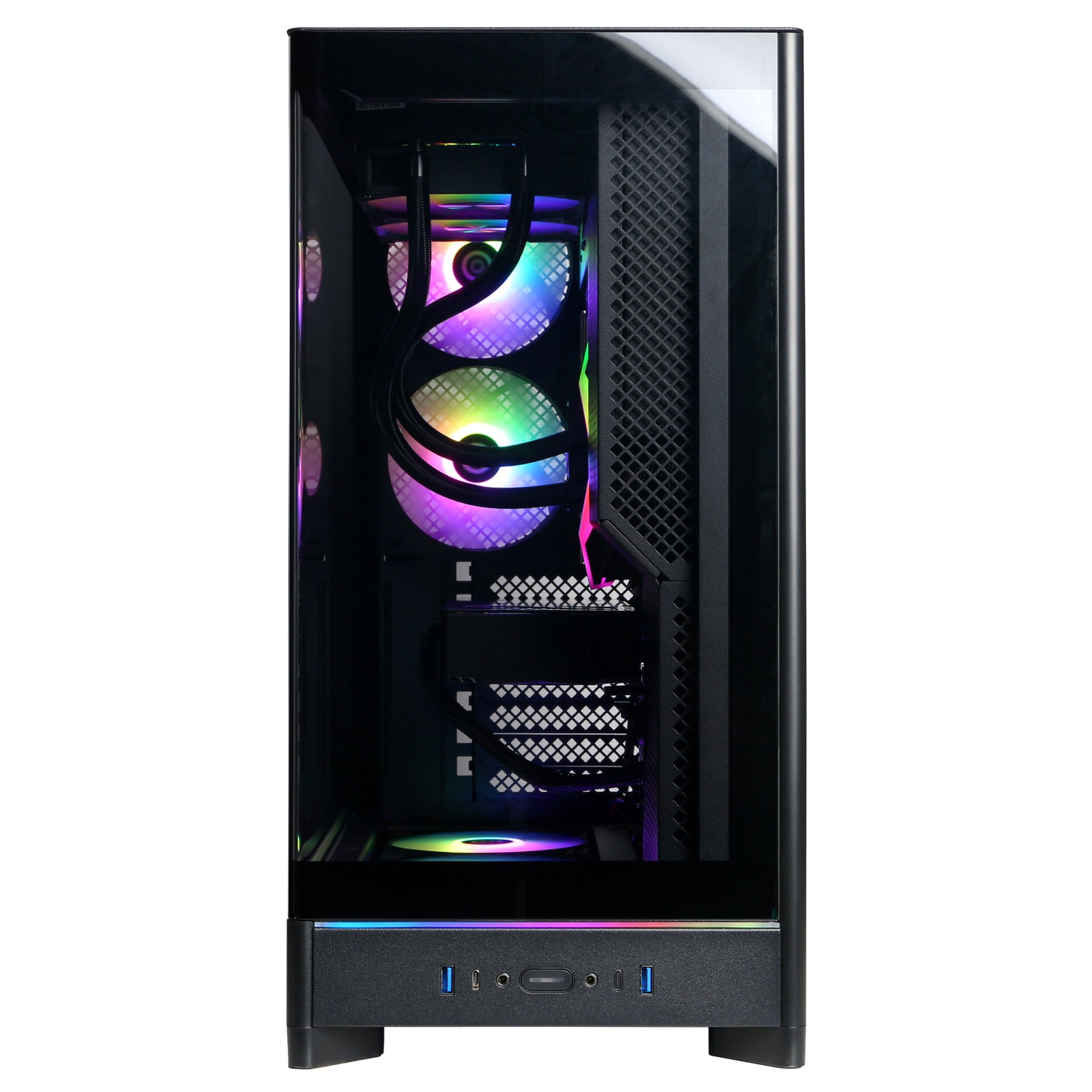 CyberPowerPC Gamer Supreme Gaming PC, AMD Ryzen 7 9700X, AMD Radeon RX 9060 XT 16GB, 32GB DDR5, 2TB SSD, SLC11380CPG