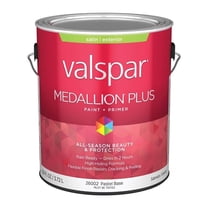 1 gal Medallion Acrylic Latex House Trim Paint & Primer, Pastel - Pack of 4