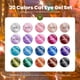 thumbnail image 2 of Set de esmaltes de uñas Beetles en gel para ojos de gato, 20 colores, con base y capa superior, 2 of 7