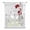 White, variant on Red Poppy Flowers Tie Up Curtains for Window, Thermal Insulated Balloon Shade Adjustable Rod Pocket Curtains Valance Panels for Kitchen Bathroom Cafe 34 x 45 Spring Modern Abstract Floral Wood