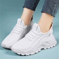 thumbnail image 6 of XIMIN Women Nurse Shoes Slip on Shoes Fashion Sneakers Orthopedic Shoe Comfort Wear Shoe Lightweight Casual Breathable Soft Sole Work Gym Tennis Walking Running Trainers, 6 of 8