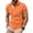 #8Orange, variant on Polo Shirt for Men Contrast Stripe Polo Shirt with Chest Pocket for Men
