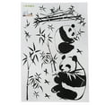 thumbnail image 4 of Unique Bargains DIY Panda Bamboo Pattern Removable Wall Decor Sticker Room Wallpaper Decal, 4 of 4