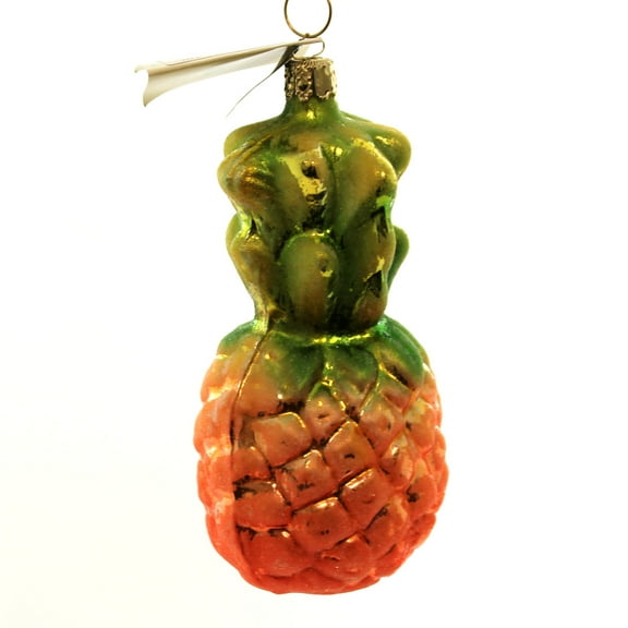 Tannebaum Treasures Pineapple Glass Germany Mouth Blown Glass