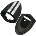 thumbnail image 2 of Cubrezapatos de ciclismo Higoodz Medio A Prueba de Viento Negro Plata, 2 of 8