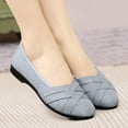 thumbnail image 3 of Mepaouo Womens Flats Shoes Dressy Round Toe Casual Slip on Ballet Loafers Work Driving Walking Shoe, 3 of 7